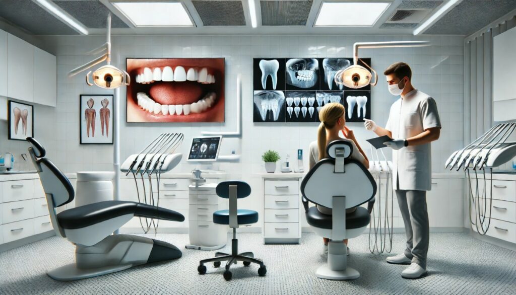 foto denti neri come risolvere a Roma